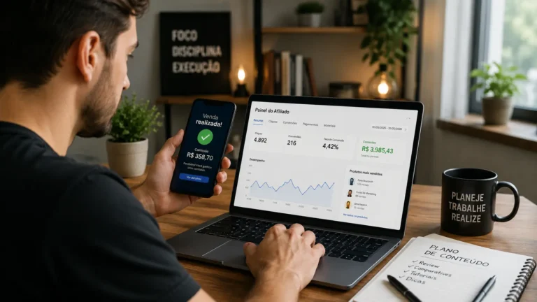 Como Ganhar Dinheiro com Marketing de Afiliados em 2026 sem Criar um Produto