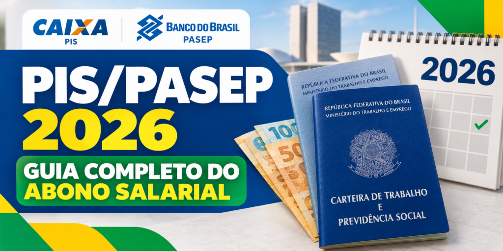 PIS/PASEP 2026: Guia Completo do Abono Salarial